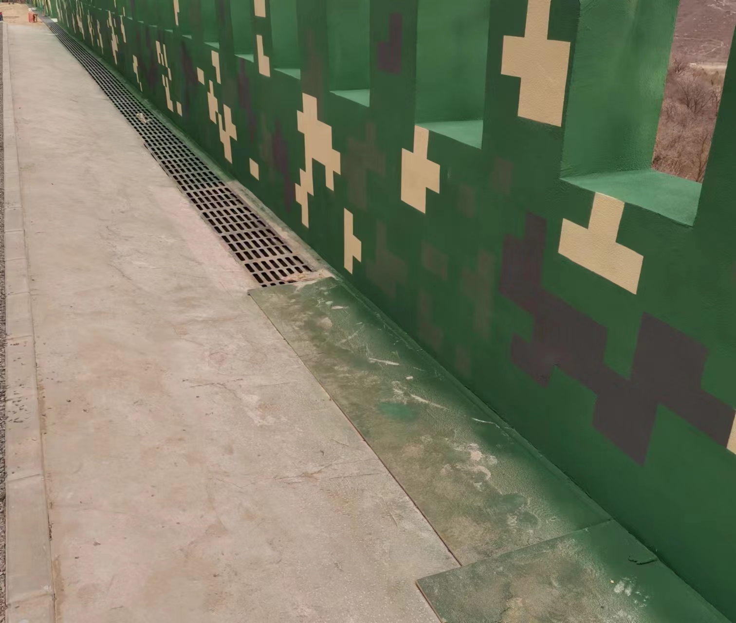 大理围墙迷彩喷涂,数迷彩漆